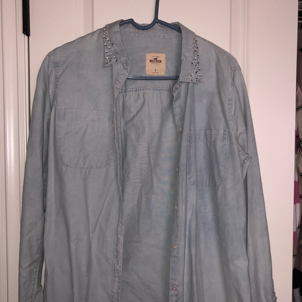 denim button up